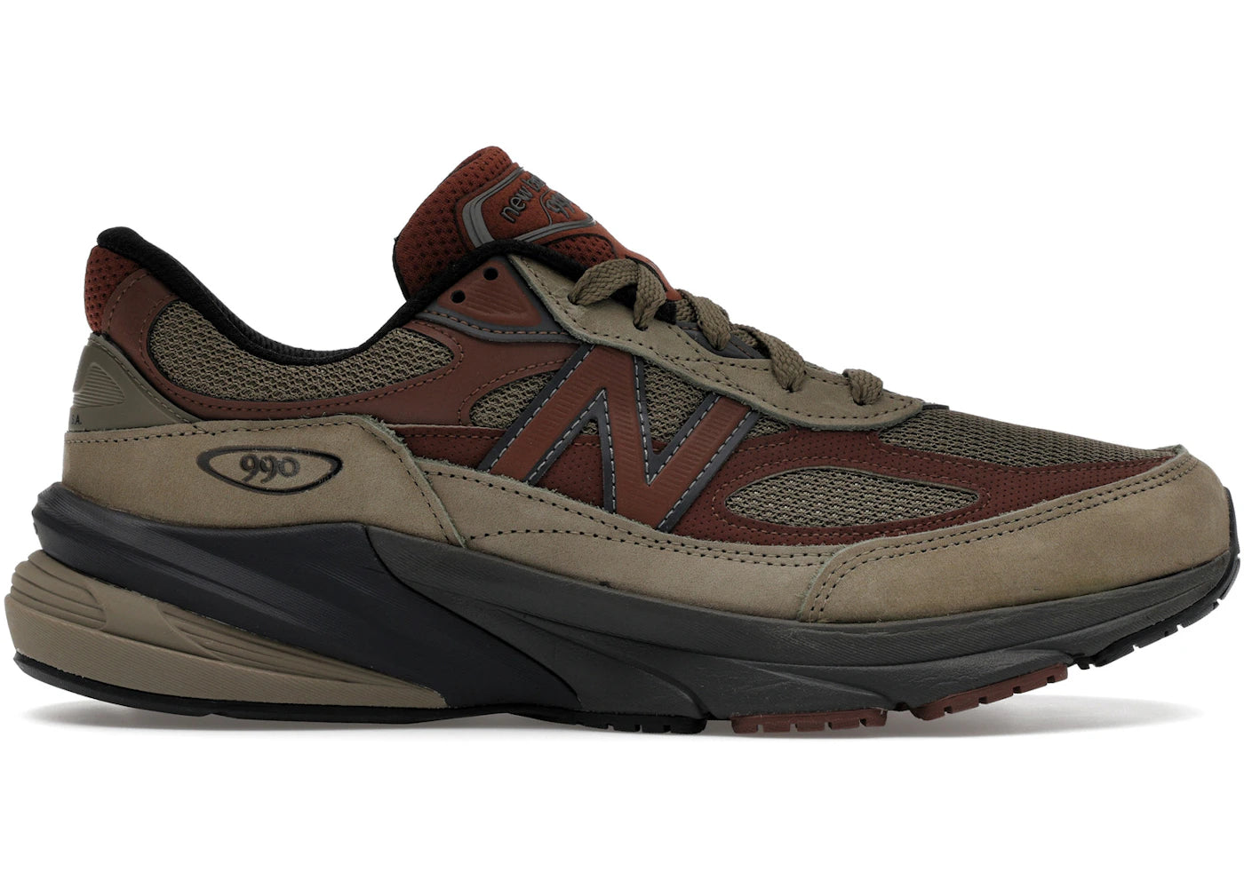 New Balance 990V6 Miusa Dark Camo Rich Oak