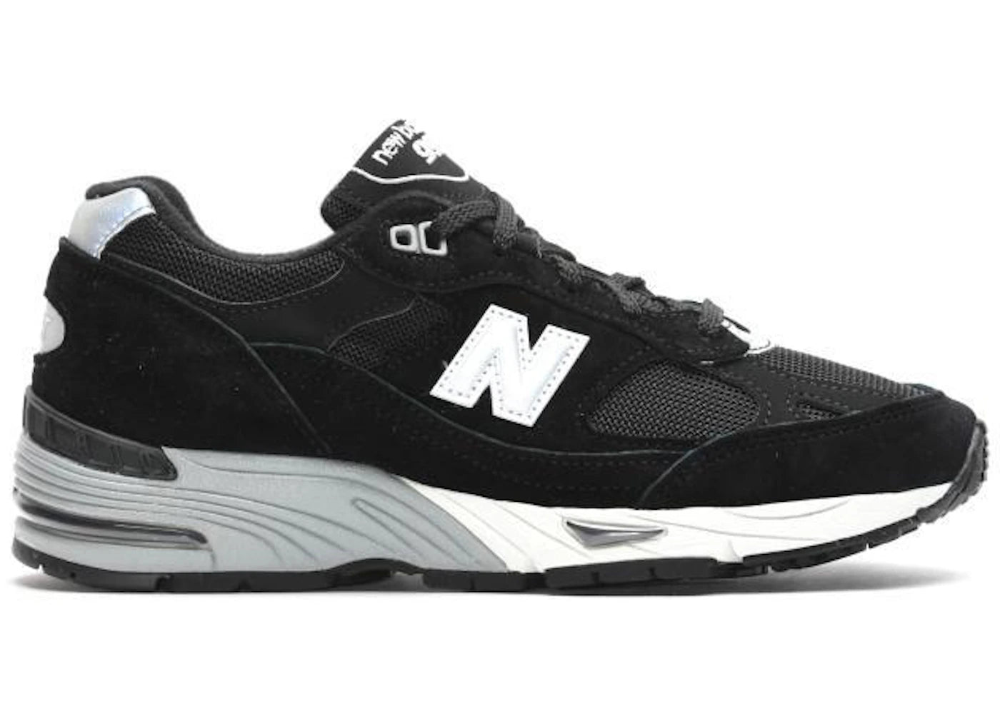 New Balance 991 Miuk Black Silver (Women'S)