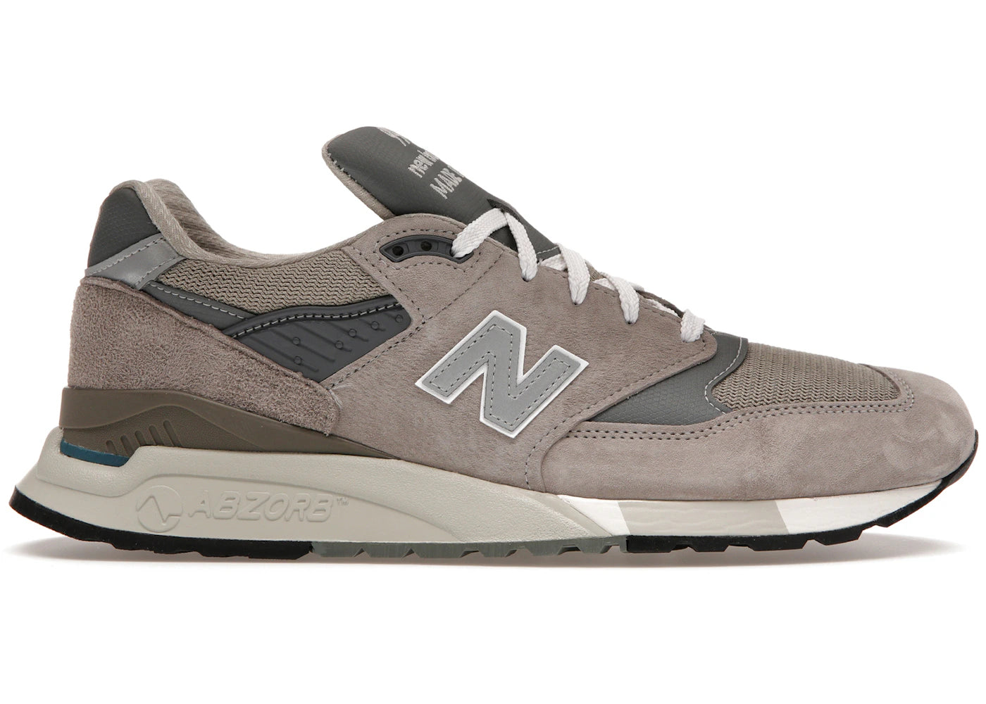 new balance 998 core miusa grey silver