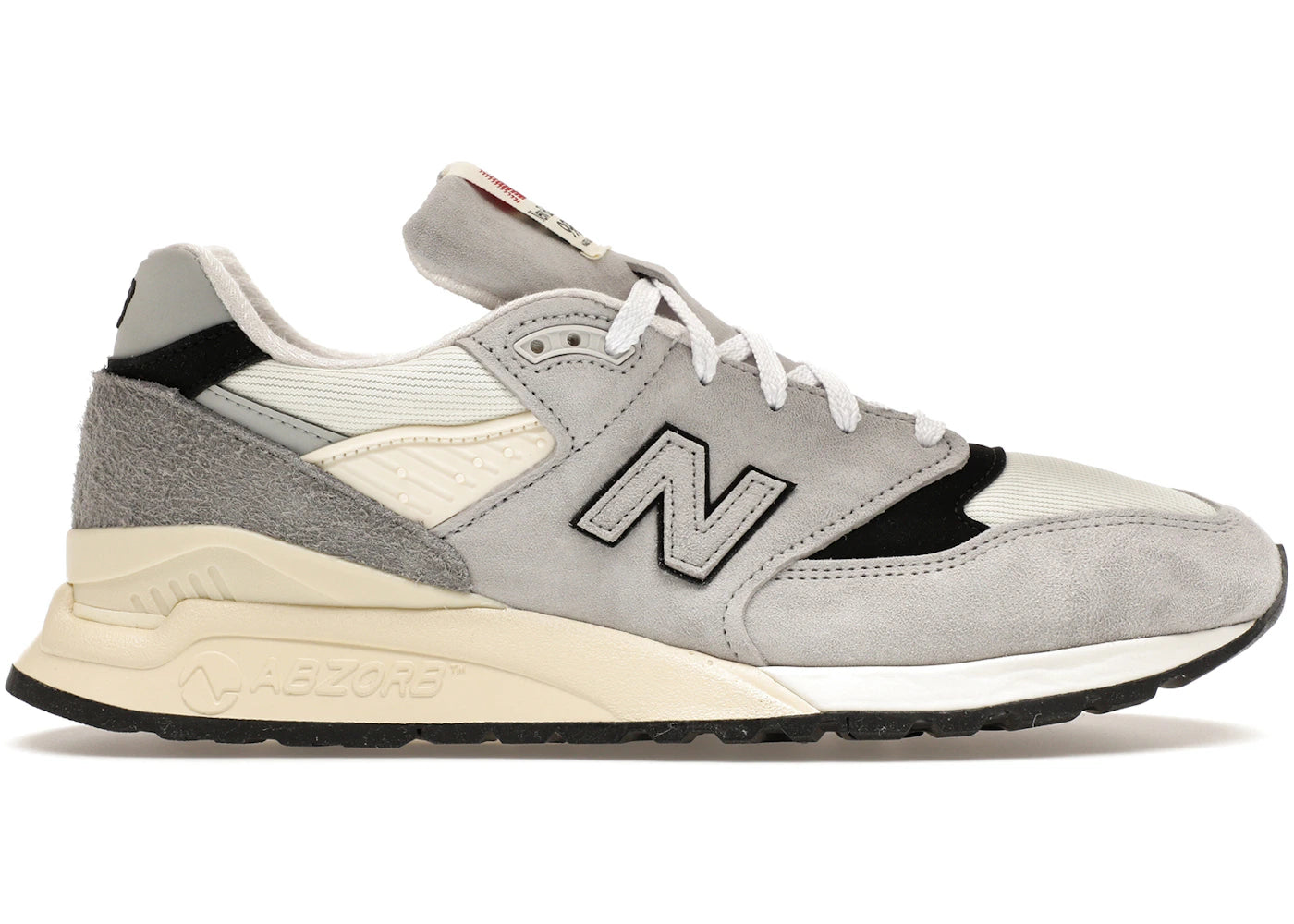 new balance 998 miusa teddy santis grey cream