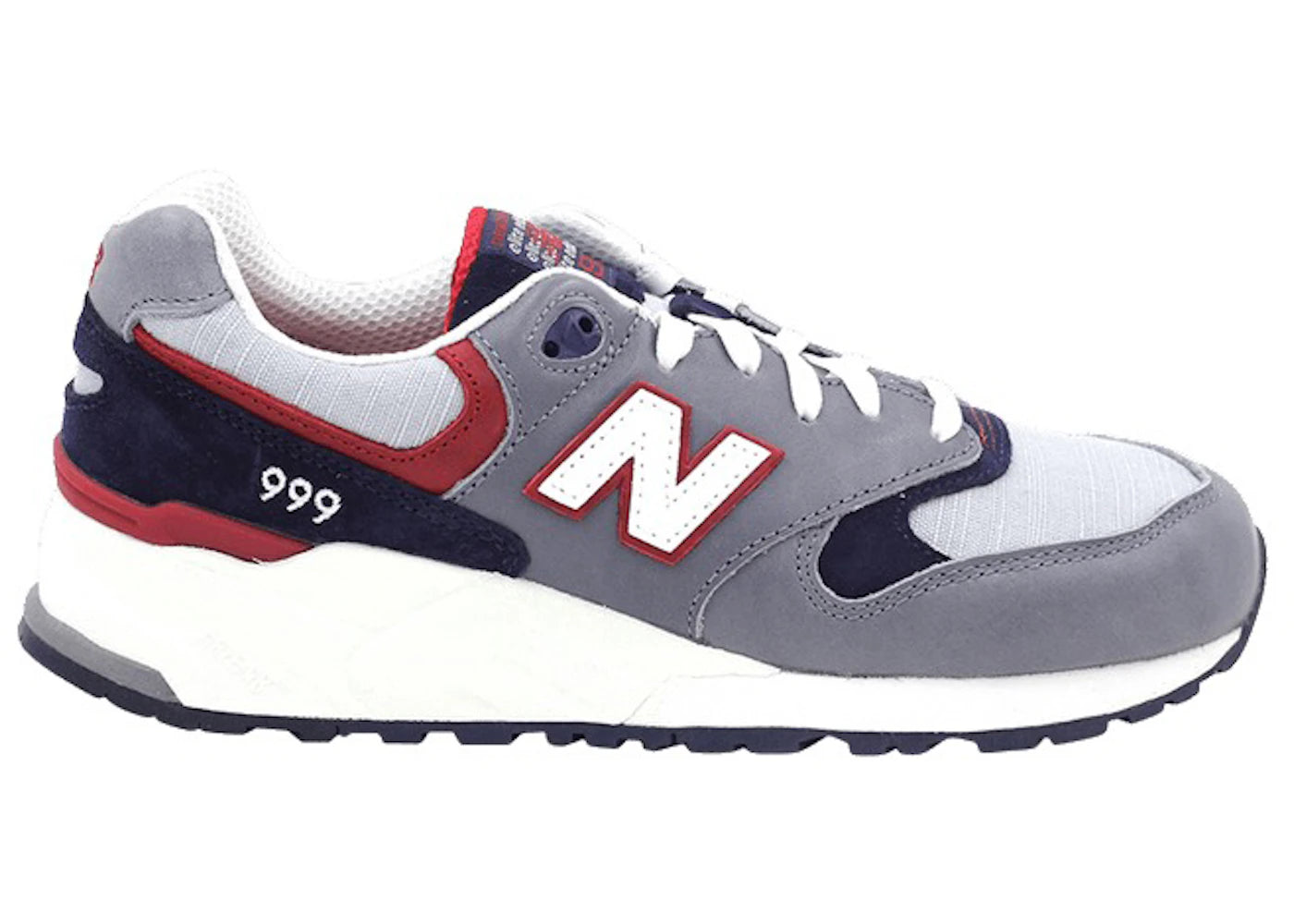 New Balance 999 Lost Worlds Grey Navy Red