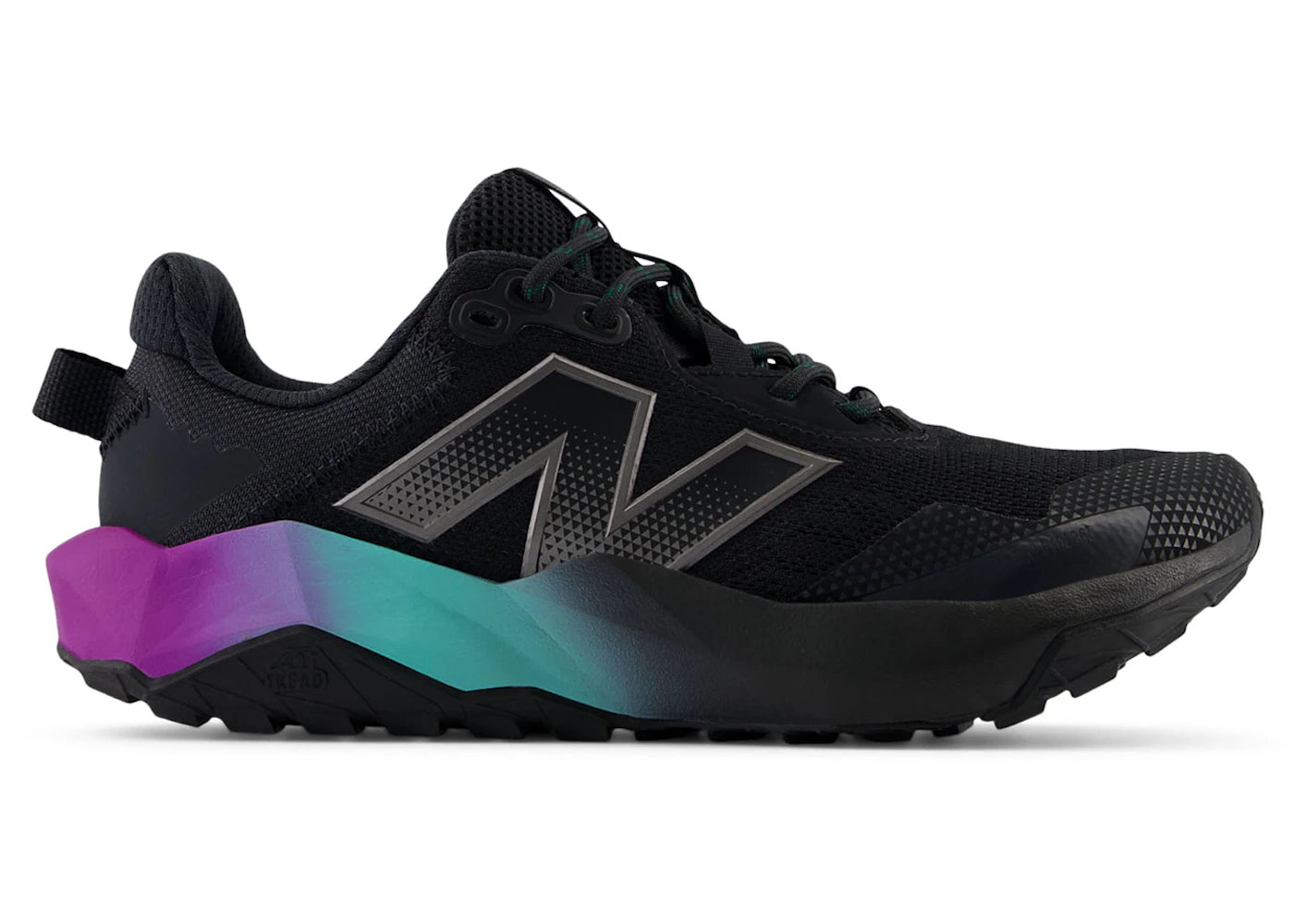New Balance Dynasoft Nitrel V6 Black Black Metallic Cyber Jade (Women'S)