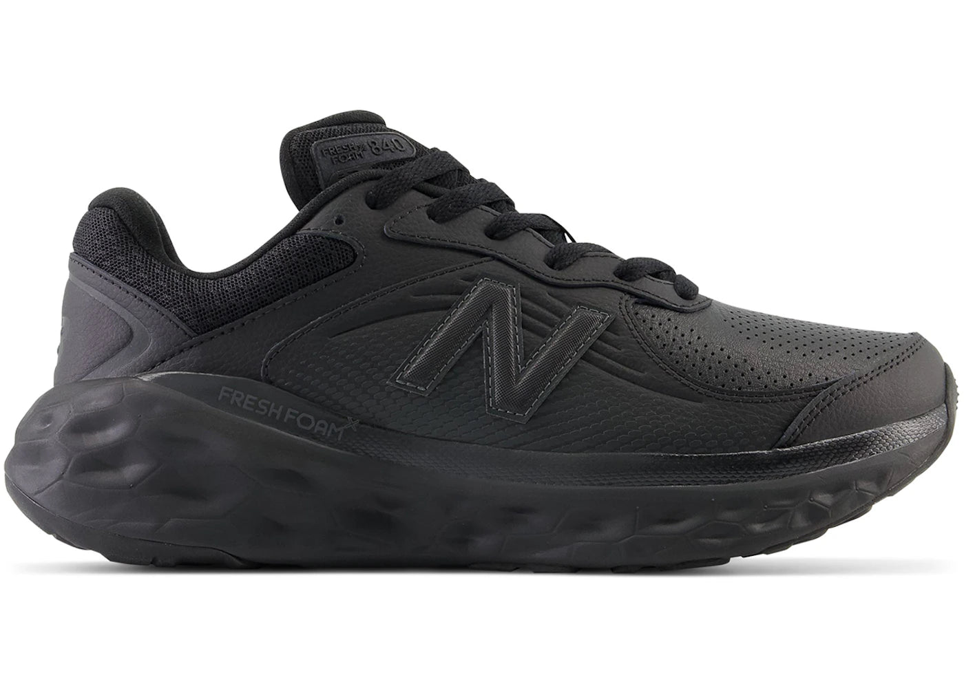 new balance fresh foam x 840f slip resistant black blacktop