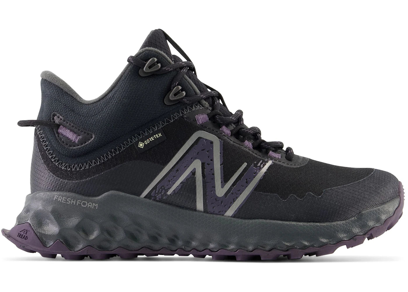 New Balance Fresh Foam Garo Midcut Gore-Tex Black Blacktop Interstellar (Women'S)