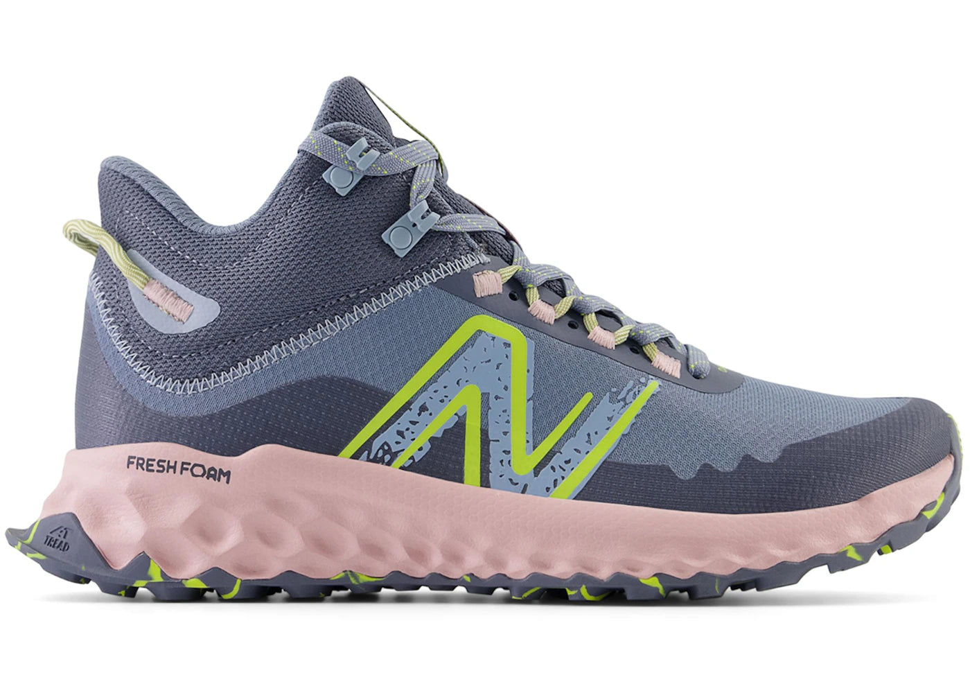 New Balance Fresh Foam Garoé Midcut Arctic Grey Orb Pink Limelight (Women'S)