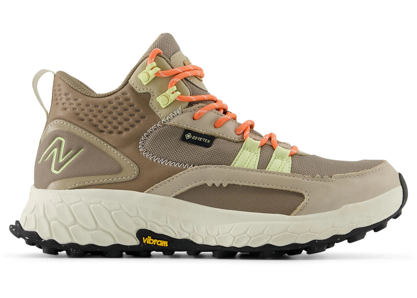 New Balance Fresh Foam Hierro Mid Gore-Tex Linen Mushroom Gulf Red (Women'S)