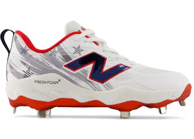 New Balance Fresh Foam X Velo V4 International Baseball Pack White Red Womens