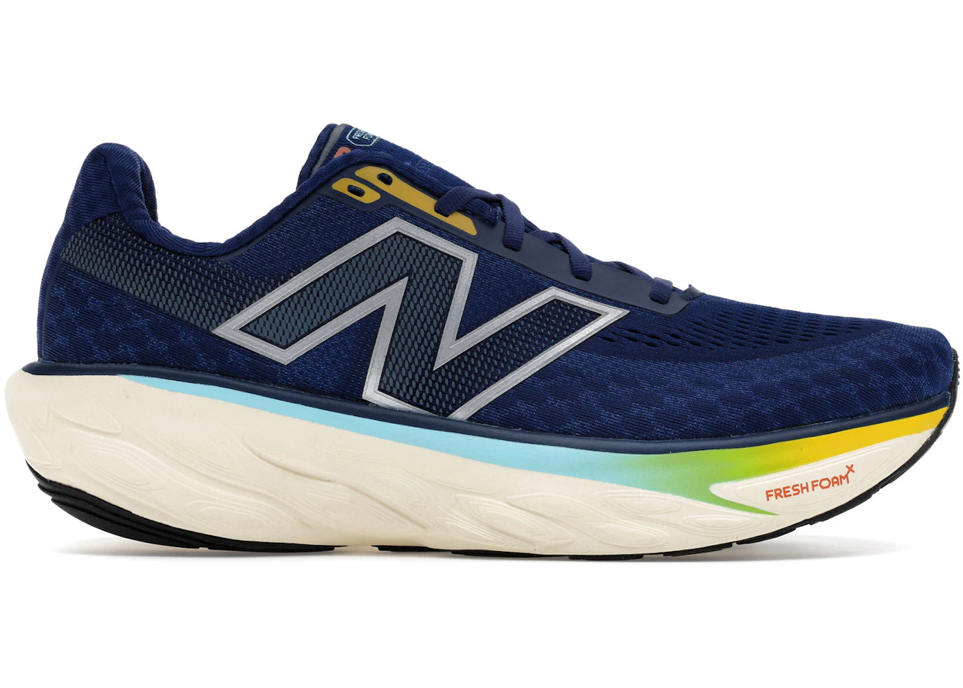 New Balance Fresh Foam X 1080V14 Inkwell Silver Metallic Ginger Lemon