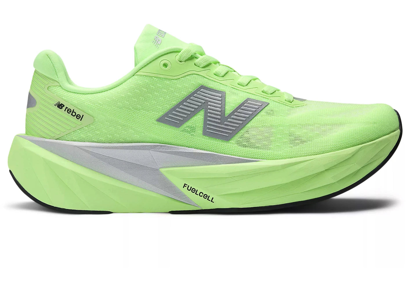 New Balance Fuelcell Rebel V5 Lab Green Silver (Women'S)