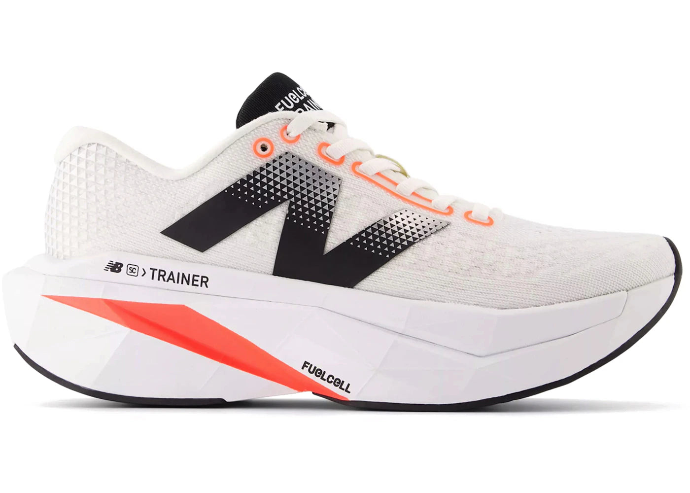 New Balance Fuelcell Supercomp Trainer V3 Sea Salt Urgent Red Black (Women'S)