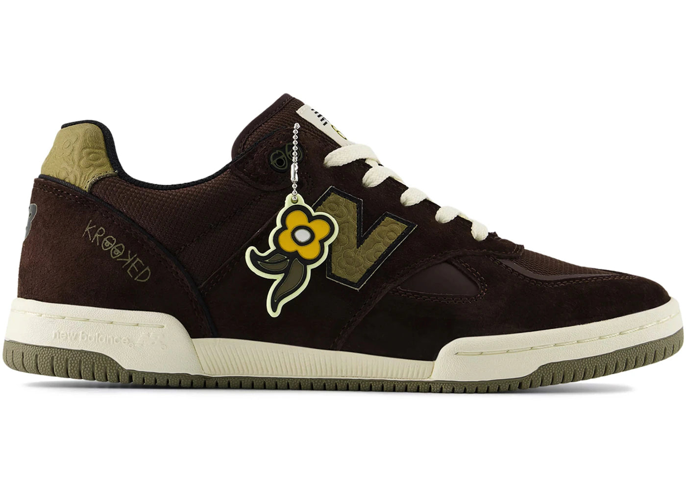 New Balance Numeric 600 Tom Knox X Krooked Chocolate Olive