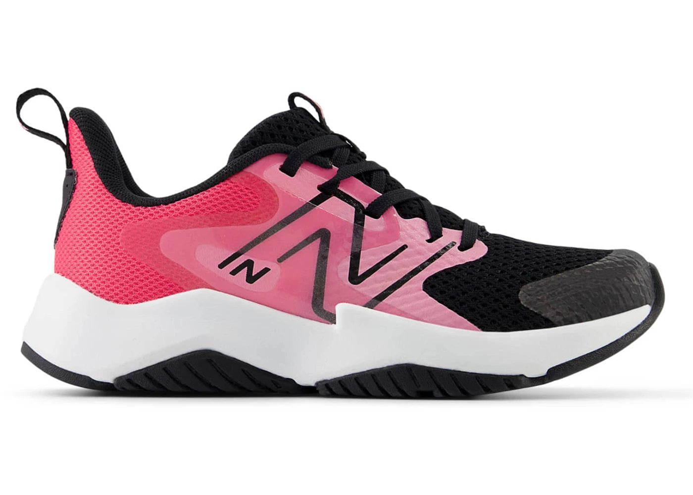 New Balance Rave Run V2 Signal Pink Black (Ps)
