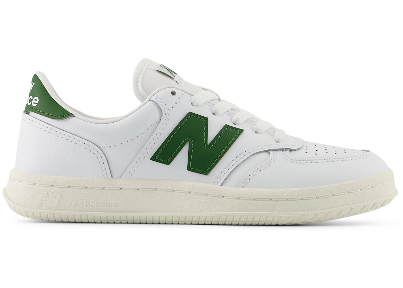 New Balance T500 Lace Dark Alpine Green White (Gs)