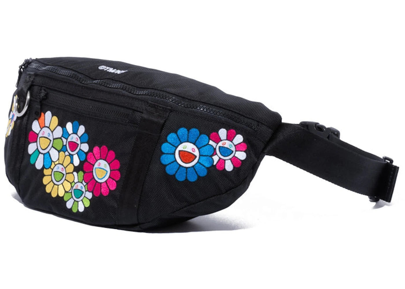 New Era X Takashi Murakami Flower Waist Bag Black