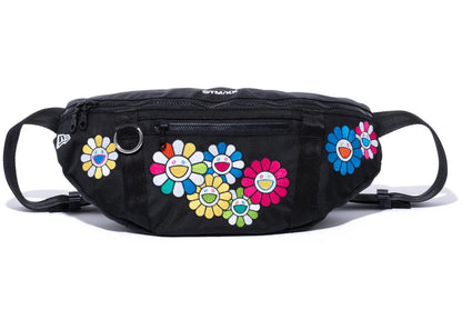 New Era X Takashi Murakami Flower Waist Bag Black