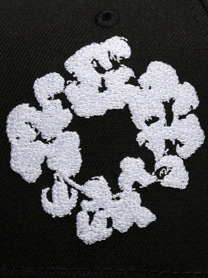 Denim Tears Cotton Wreath New Era 59fifty Fitted Cap Black
