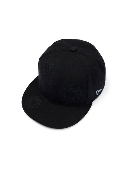 Denim Tears Mono Wreath New Era 59fifty Fitted Cap Black