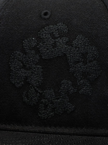 Denim Tears Mono Wreath New Era 59fifty Fitted Cap Black