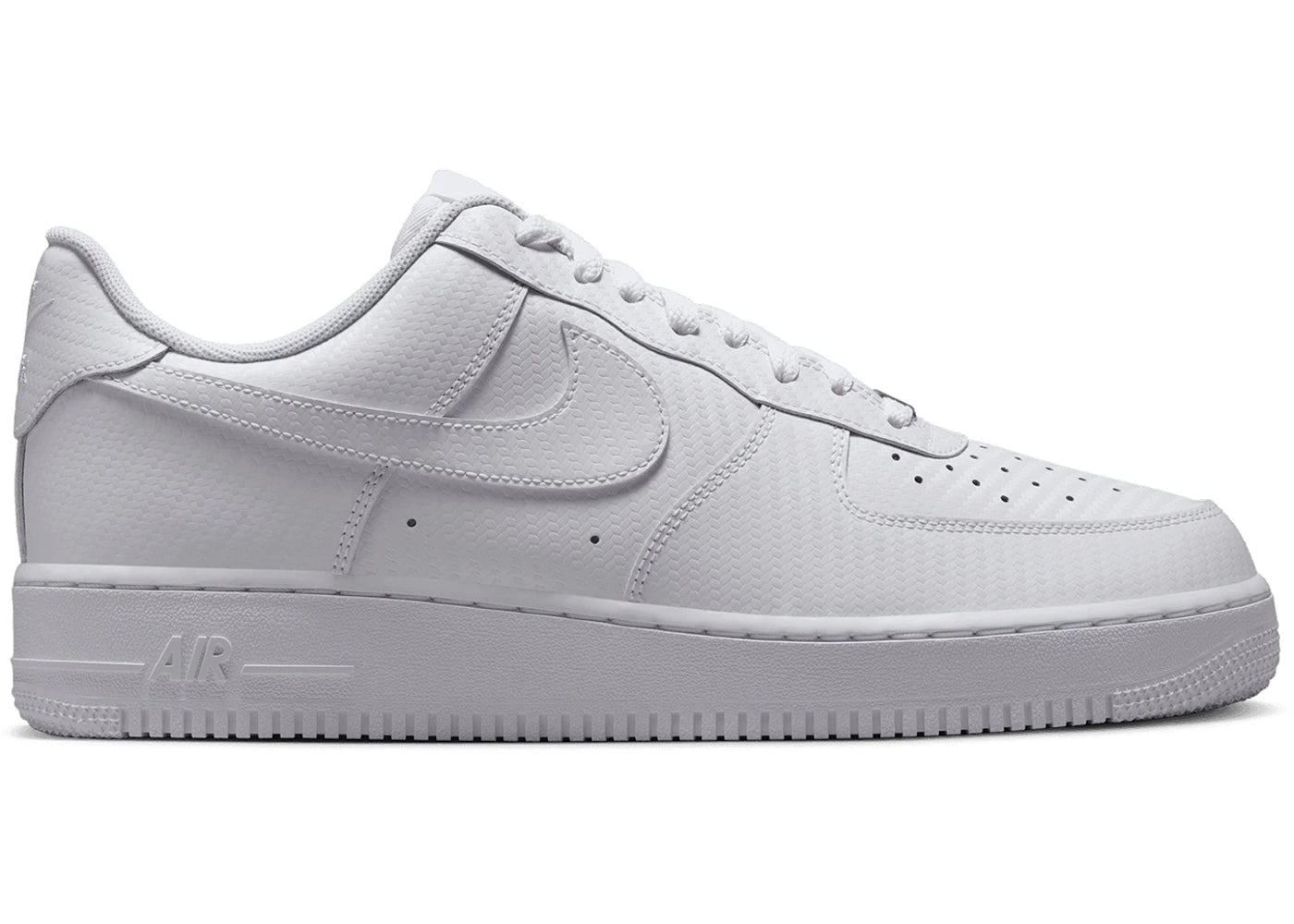 Nike Air Force 1 Low '07 Lv8 White Carbon Fiber