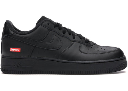 Nike Air Force 1 Low Supreme Black, front