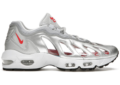 Nike Air Max 96 Supreme Silver Bullet, front