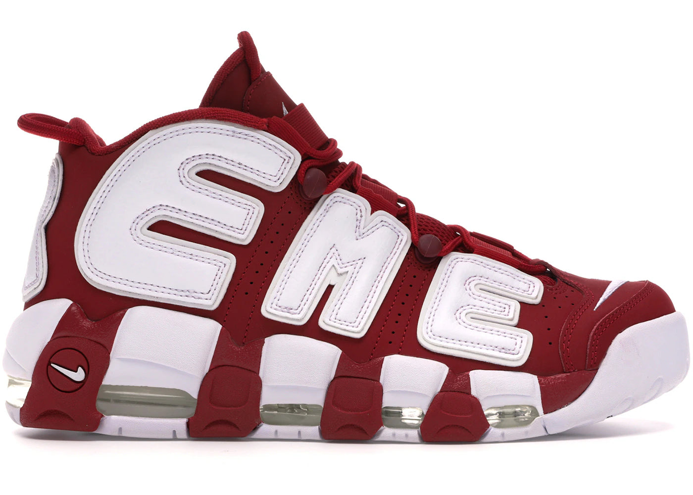 たくsupreme×NIKE AIR More Uptempo Nike Air More Uptempo Supreme Suptempo Red India | Kicks Machine