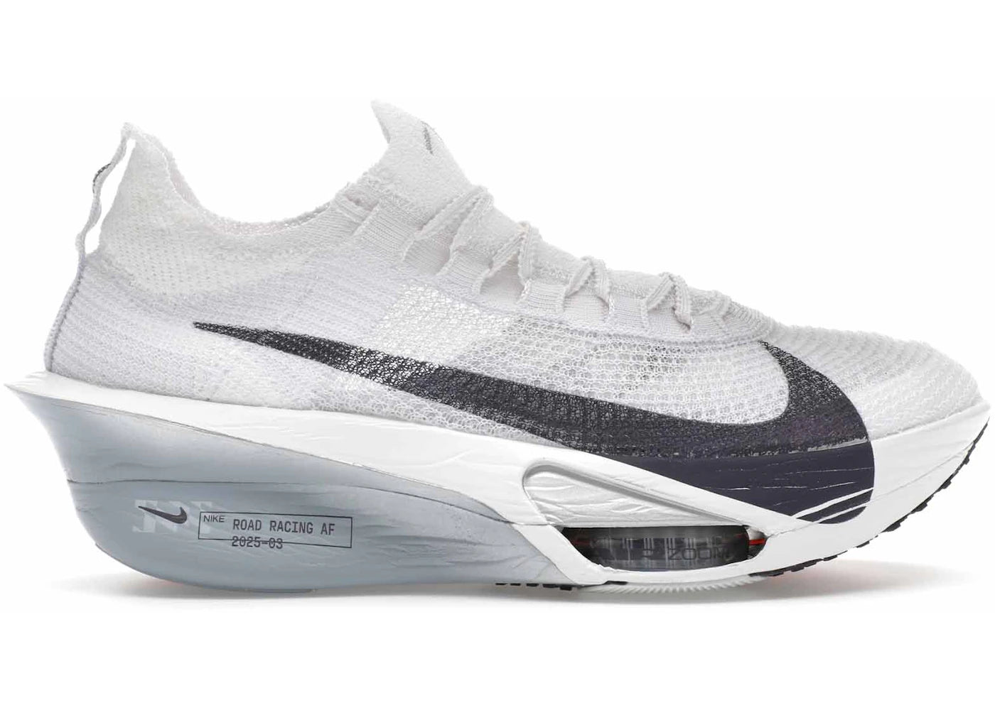 Nike Air Zoom Alphafly Next% 3 White Pure Platinum Obsidian Mist Gridiron
