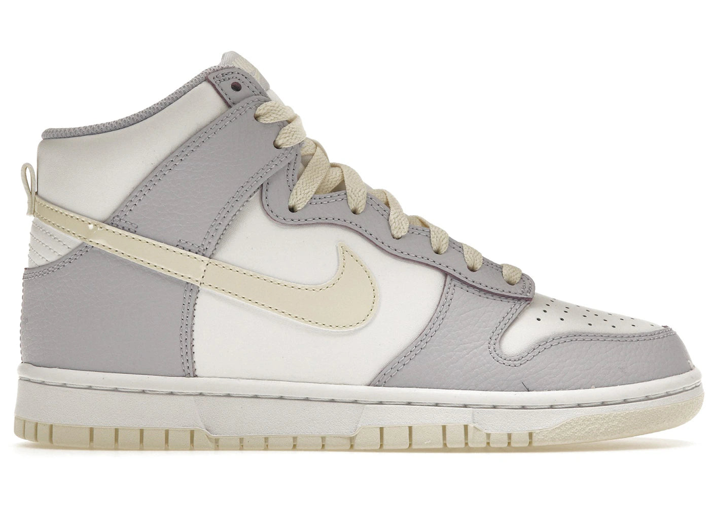 Nike Dunk High Coconut Milk Oxygen Purple (Women'S)
