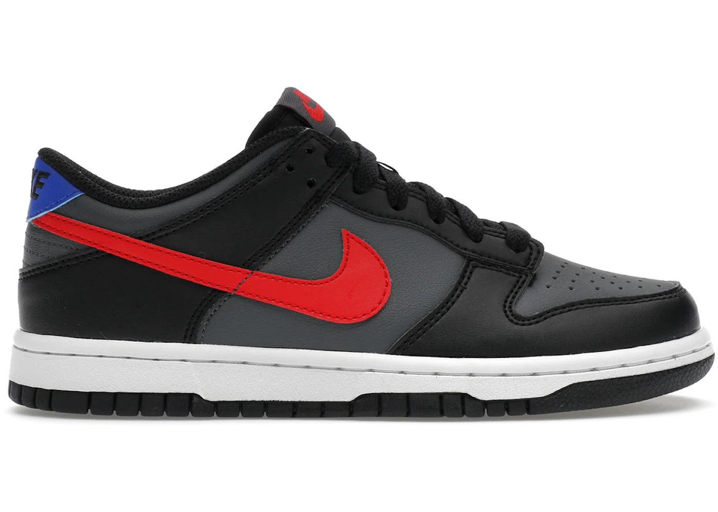 Nike Dunk Low Black Racer Blue University Red (Gs)