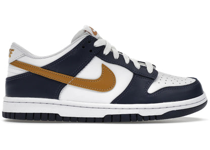 Nike Dunk Low Midnight Navy Wheat (Gs)