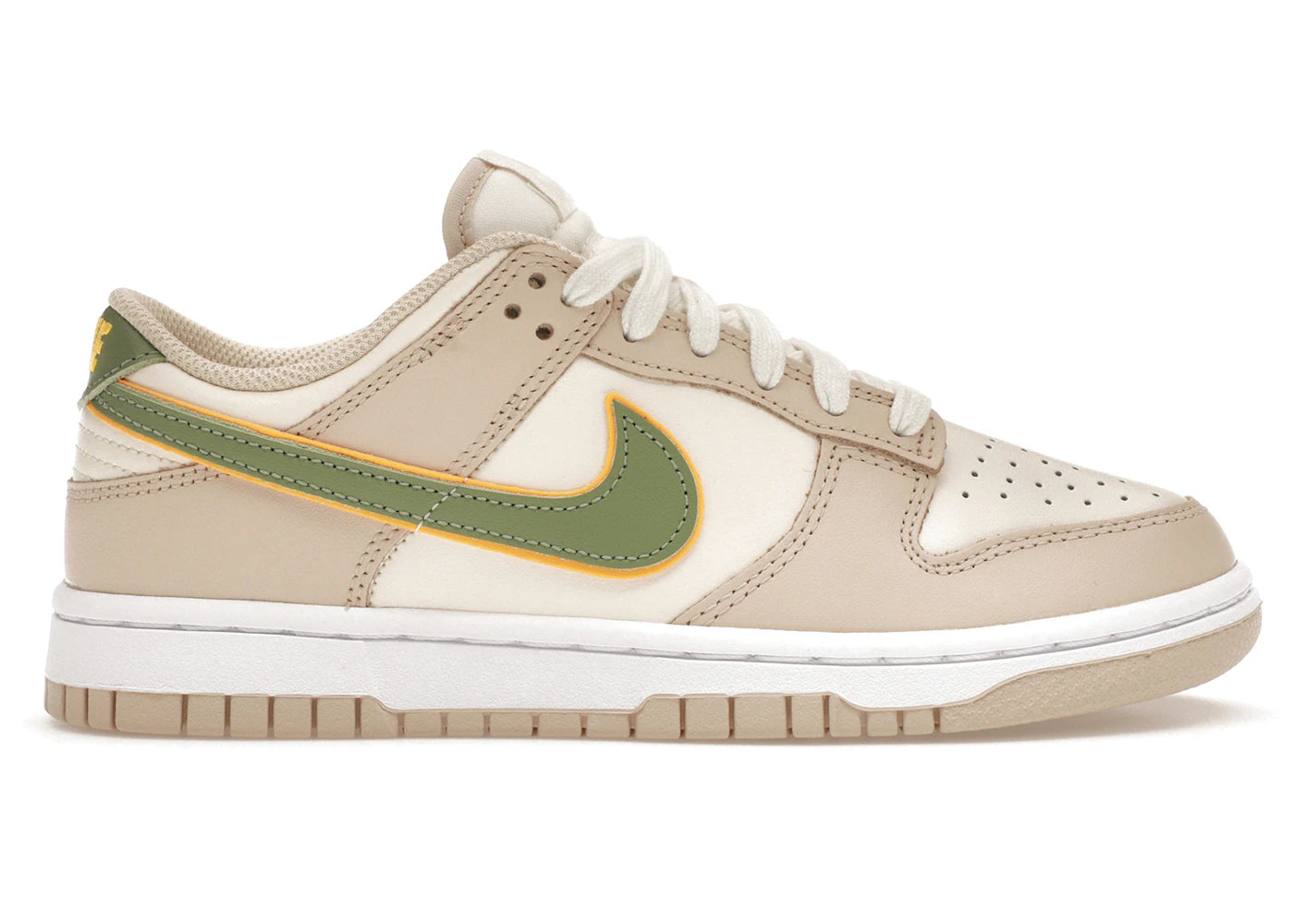 Nike Dunk Low Pale Ivory Oil Green (Women'S)