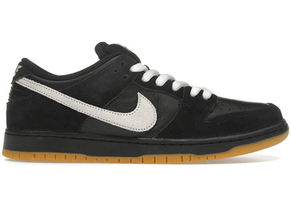 Nike Dunk Low Pro SB Black White Gum, front