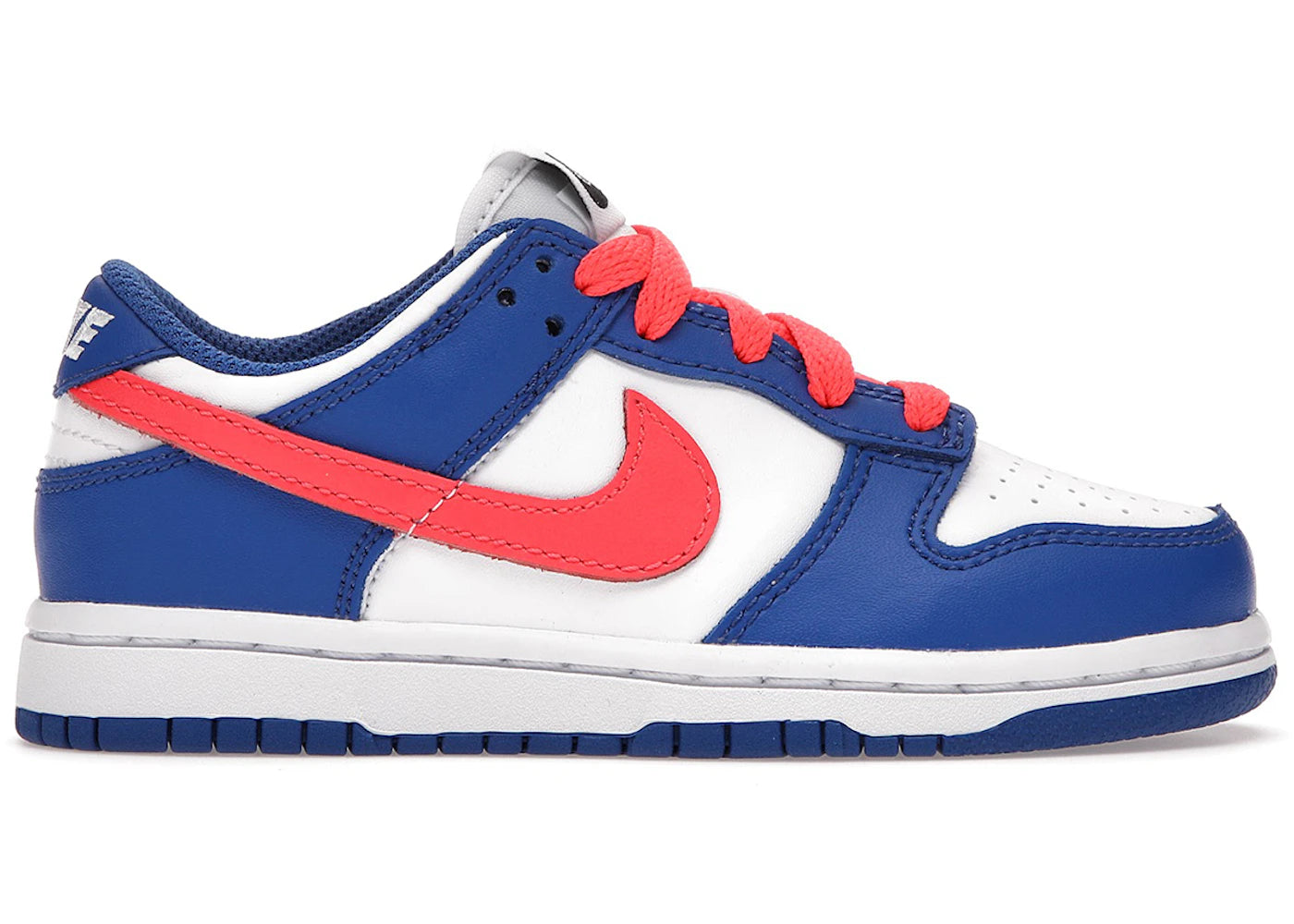 Nike Dunk Low Bright Crimson Game Royal (Ps)