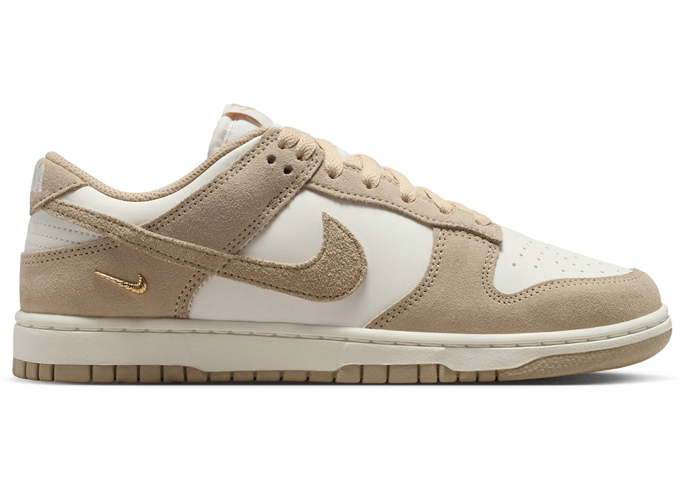 Nike Dunk Low Sail Metallic Gold Linen (Women'S)