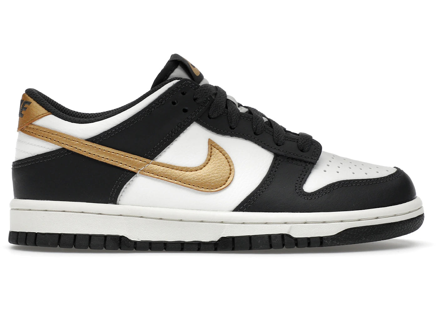 Nike Dunk Low Summit White Metallic Gold (Gs)