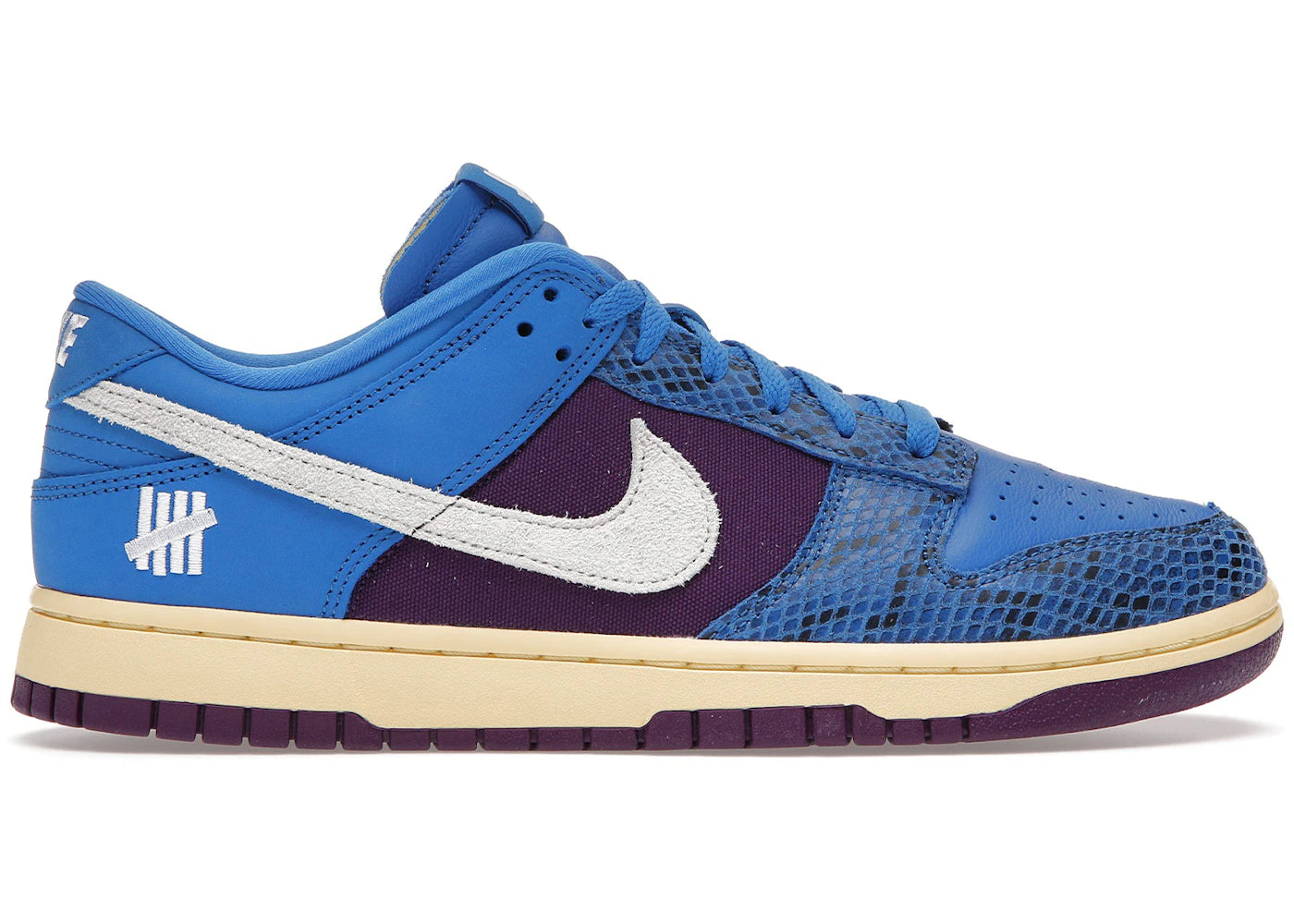 Nike Dunk Low Undefeated 5 On It Dunk Vs. Af1