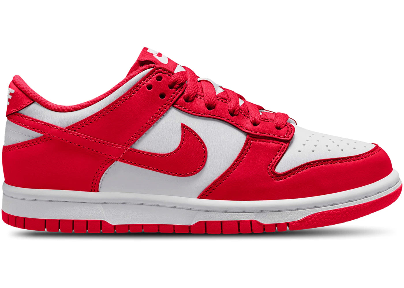 Nike Dunk Low White University Red (Gs)