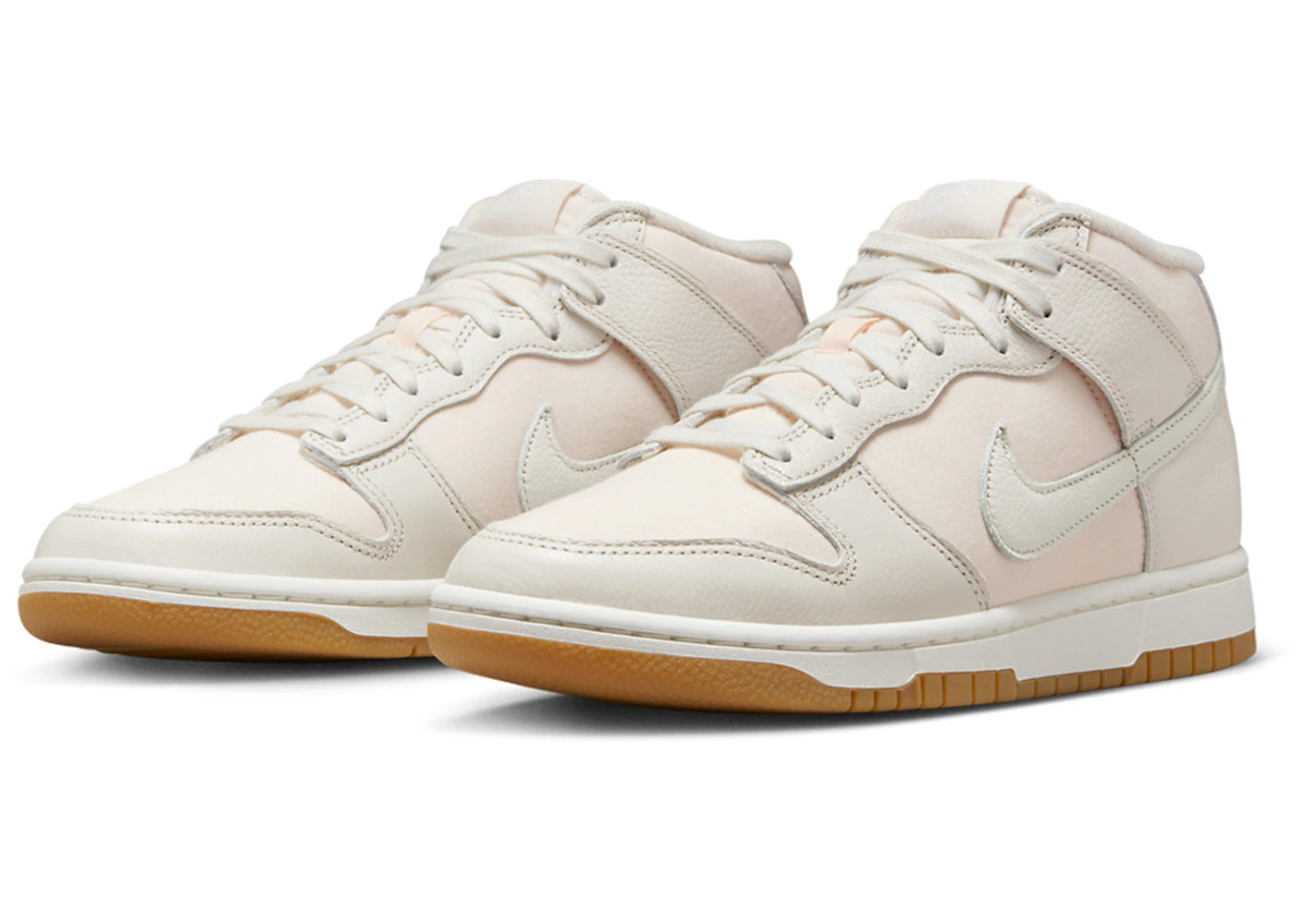 Nike Dunk Mid Canvas Light Orewood Brown Gum