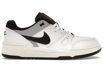 Nike Full Force Low White Black Pewter, front