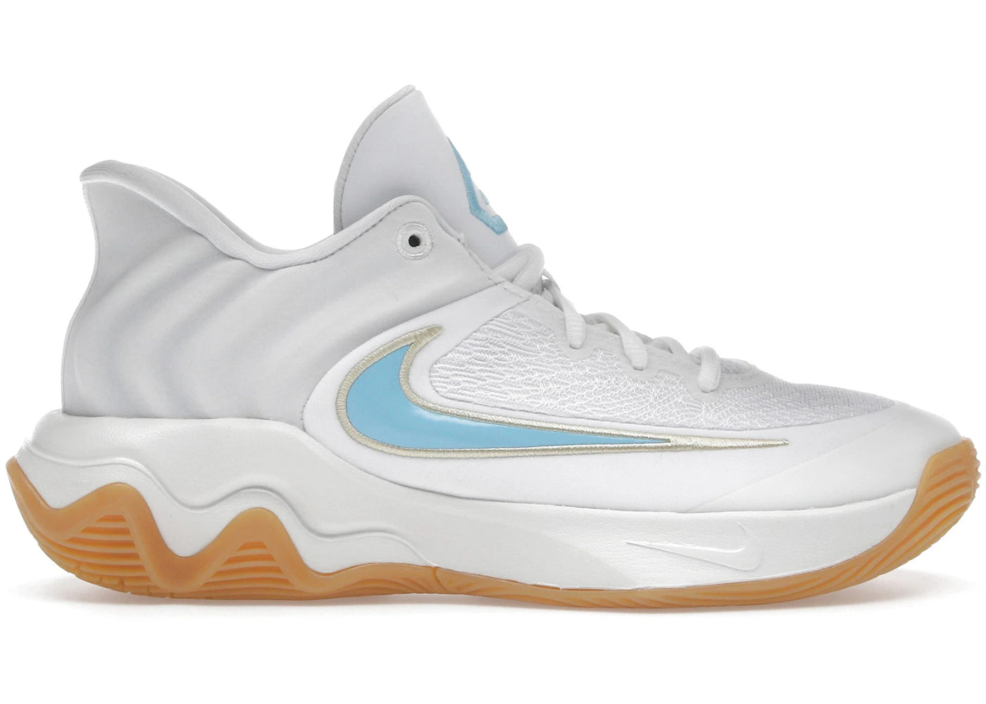 Nike Giannis Immortality 4 White Aquarius Blue