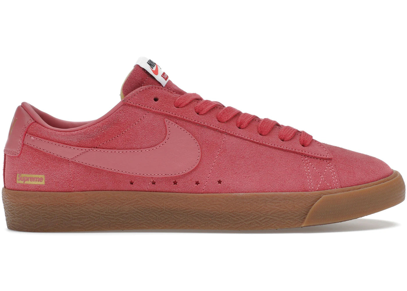 nike sb blazer low gt supreme desert bloom
