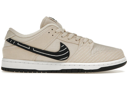 Nike SB Dunk Low Albino & Preto, front