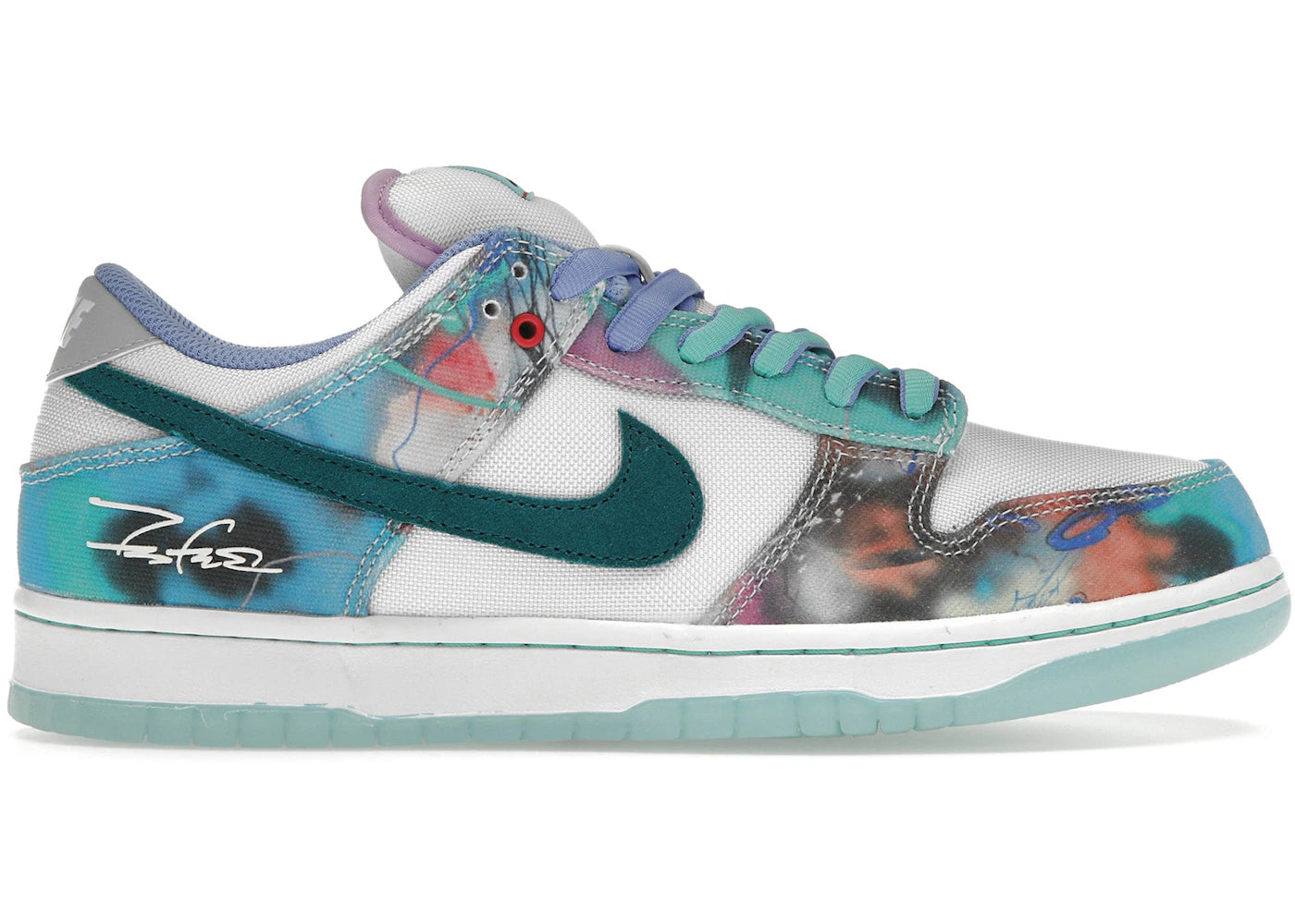 Nike Sb Dunk Low Futura Laboratories Bleached Aqua