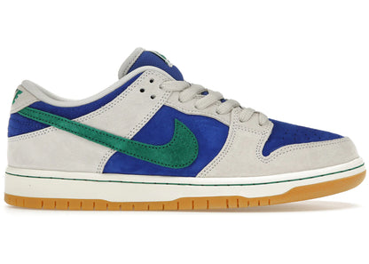 Men's Nike SB Dunk Low Hyper Royal Malachite, side profile