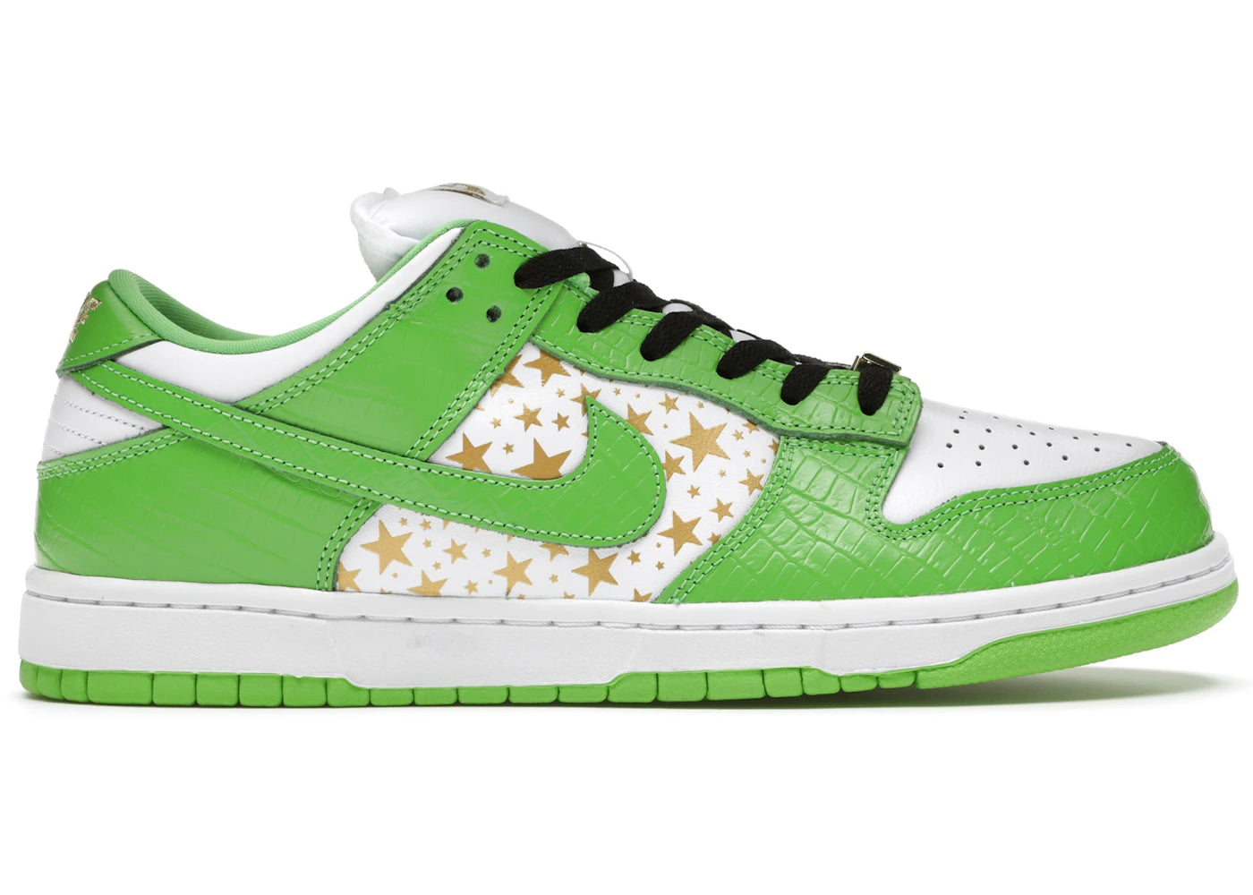 nike sb dunk low supreme stars mean green (2021)