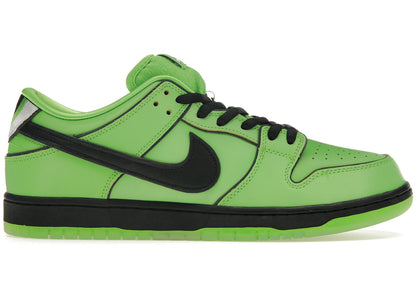 Nike SB Dunk Low The Powerpuff Girls Buttercup, front