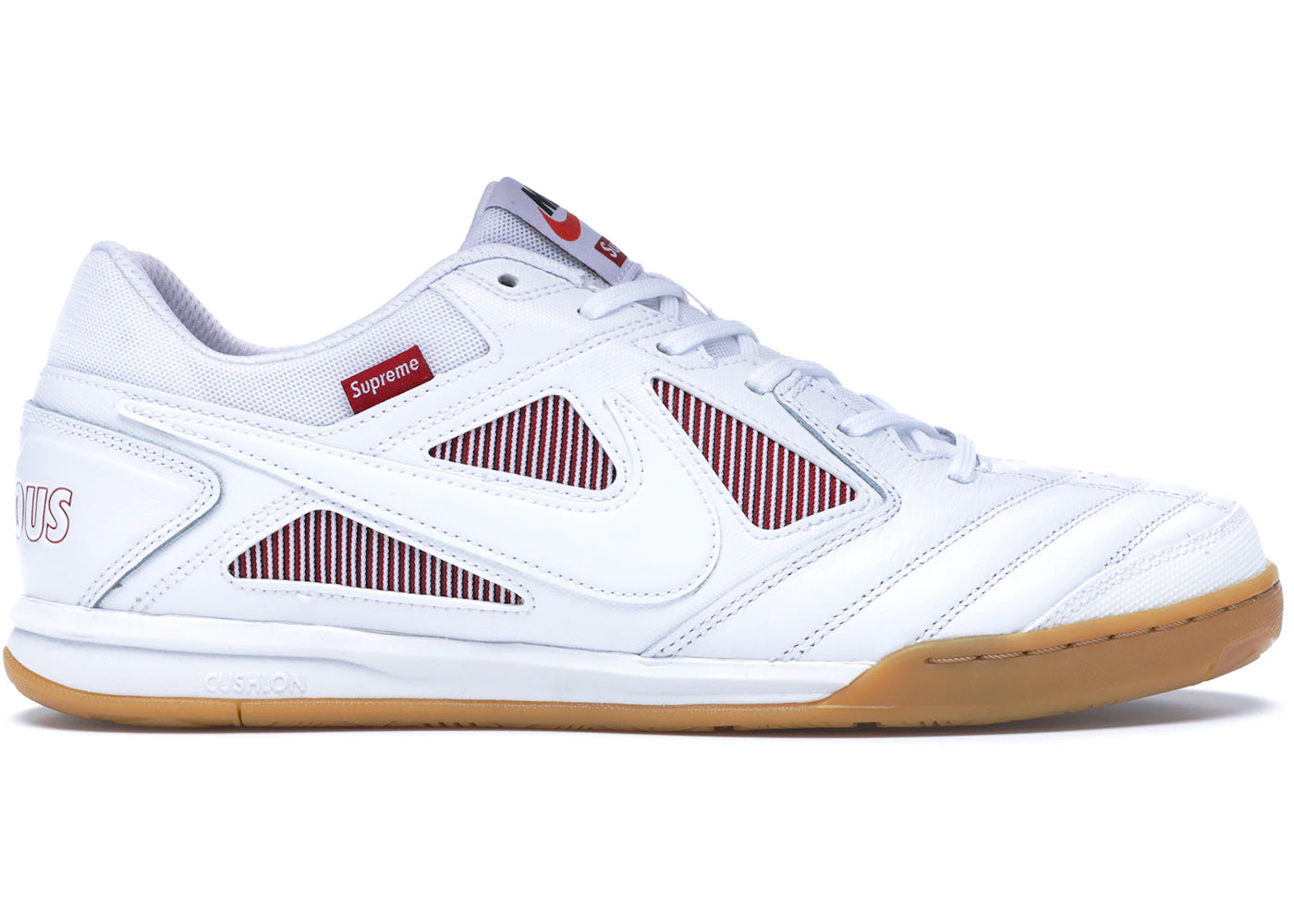 nike sb gato supreme white