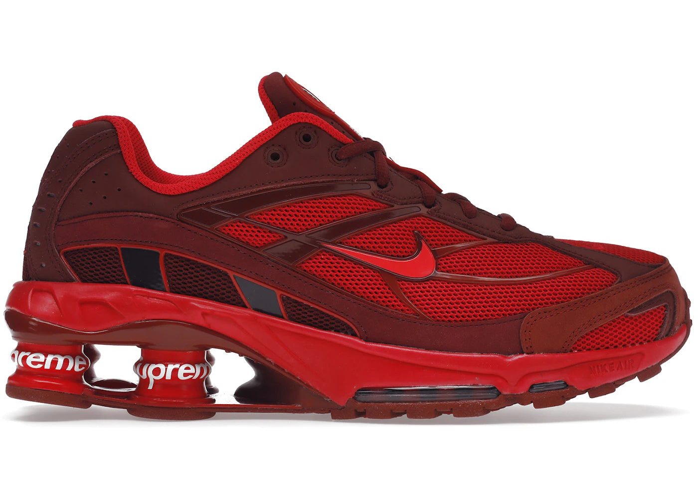 nike shox ride 2 sp supreme red
