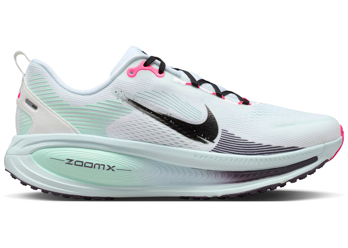 Nike Vomero 18 White Glacier Blue Hyper Pink