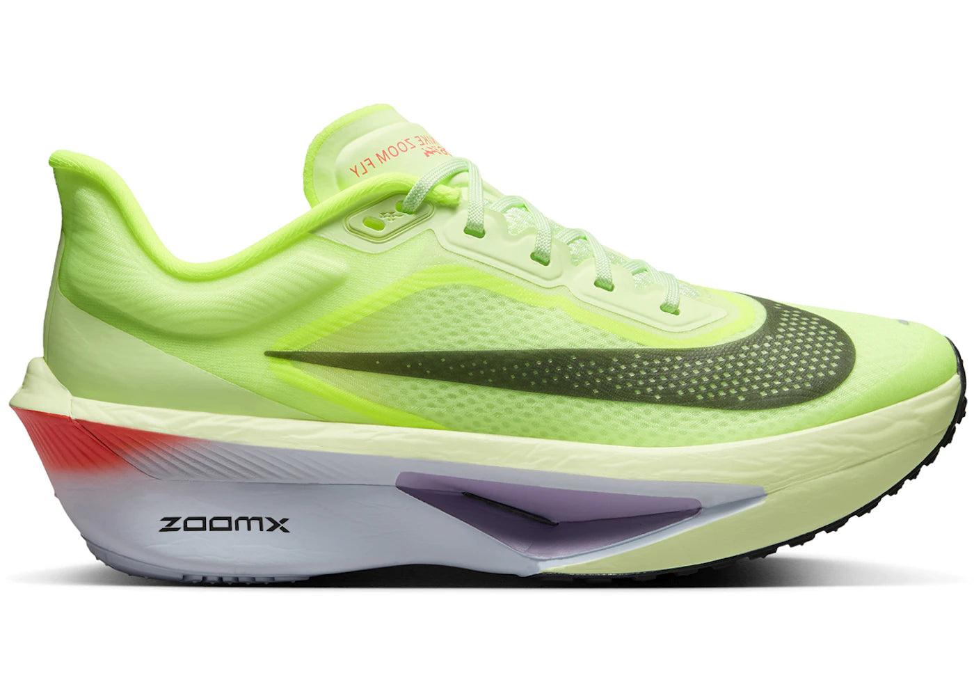 nike zoom fly 6 barely volt volt blue tint off noir (women's)
